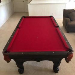 Highland Series Limited Edition Pool Table and Sticks